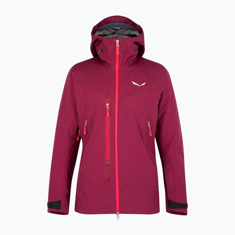 Kurtka przeciwdeszczowa damska Salewa Sella Responsive rhodo red 7