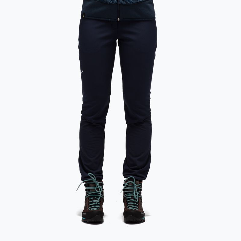Spodnie softshell damskie Salewa Dolomia black out