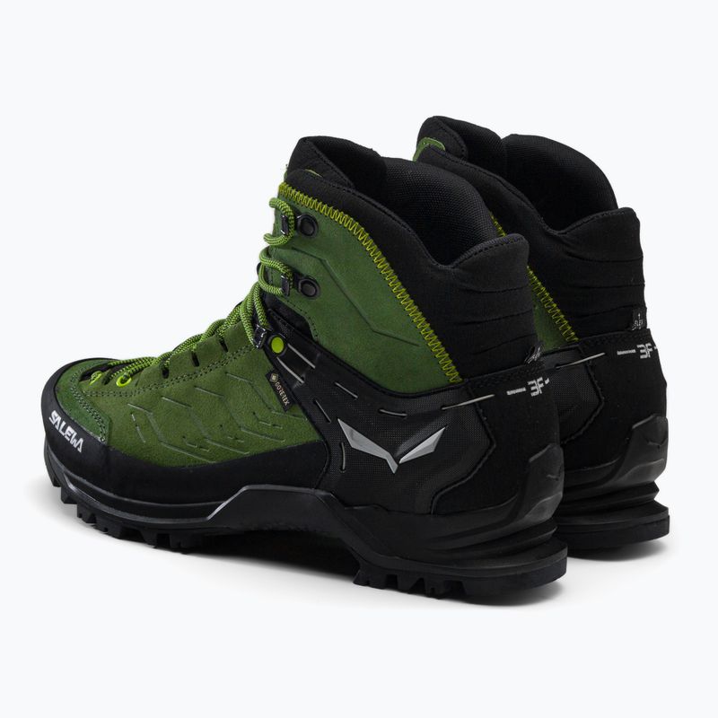 Buty trekkingowe męskie Salewa MTN Trainer Mid GTX myrtle/fluo green 3