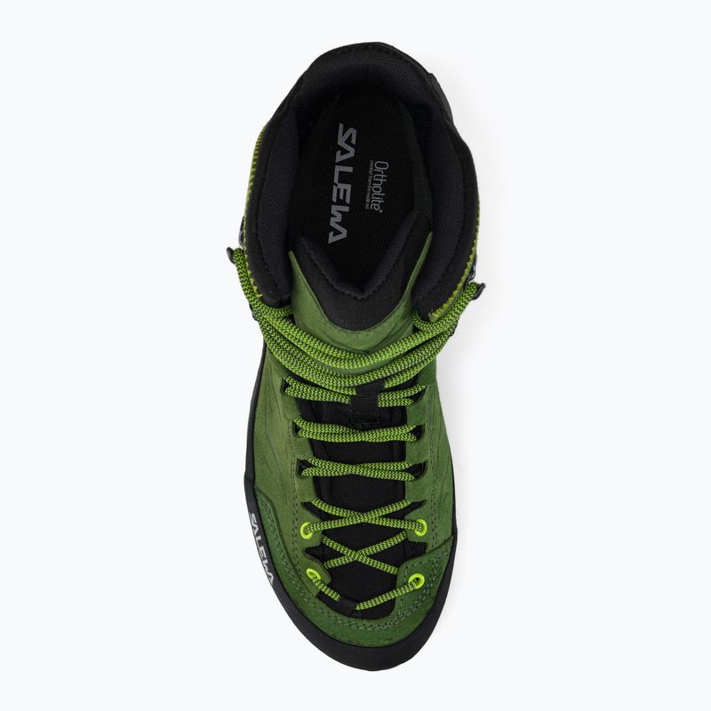 Buty trekkingowe męskie Salewa MTN Trainer Mid GTX myrtle/fluo green 6