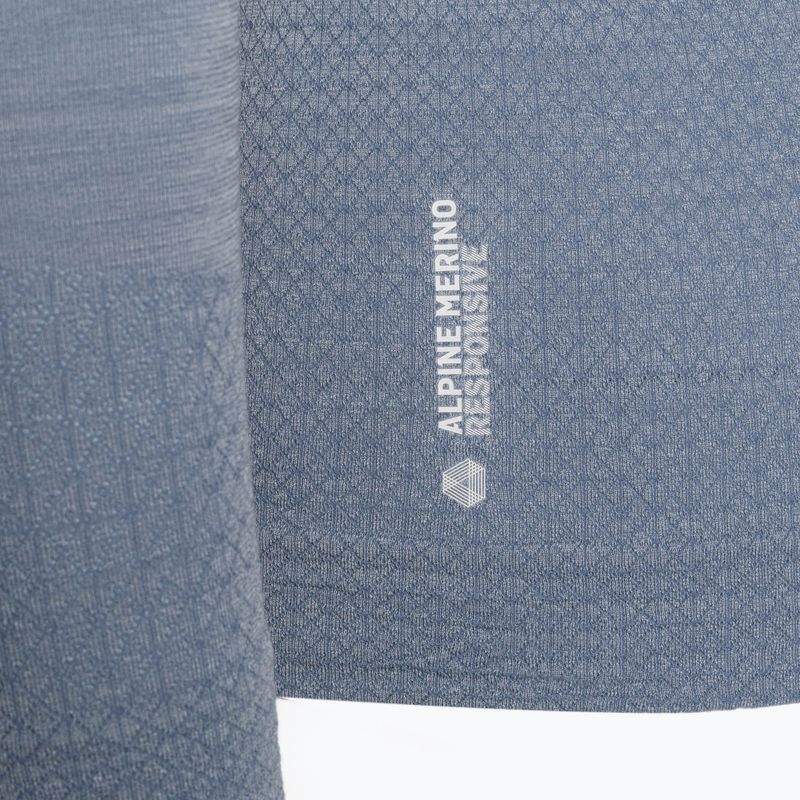 Longsleeve termoaktywny damski Salewa Zebru Med Warm AMR flint stone 4