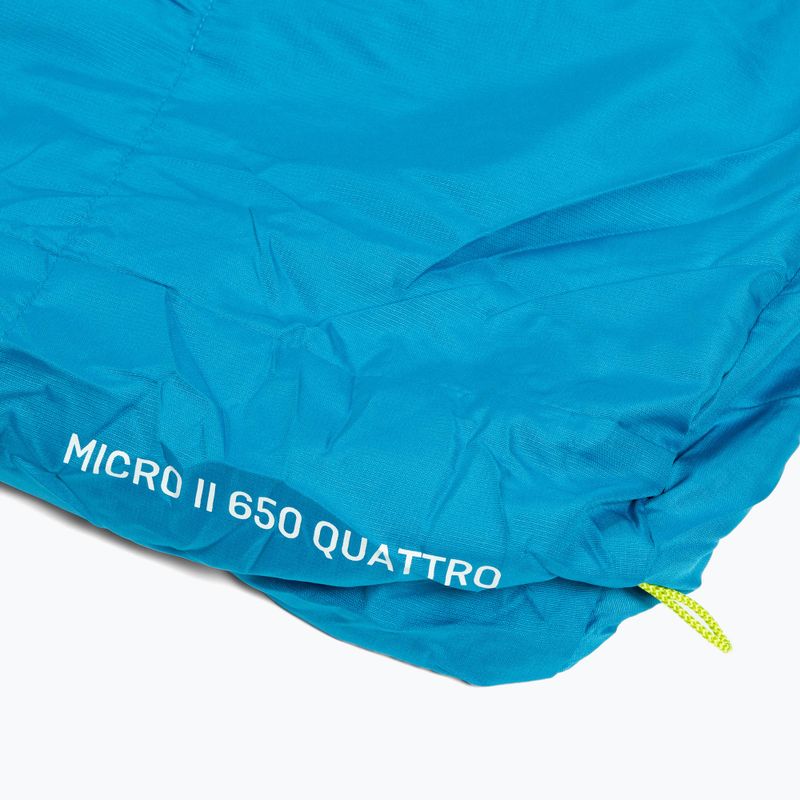 Śpiwór Salewa Micro II 650 Quattro blue danube 5