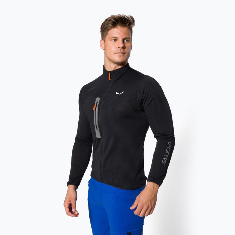 Bluza trekkingowa męska Salewa Pedroc black out melange
