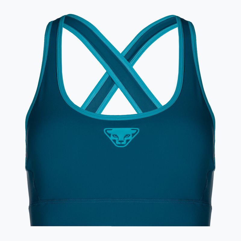 Biustonosz treningowy DYNAFIT Alpine Bra petrol 3
