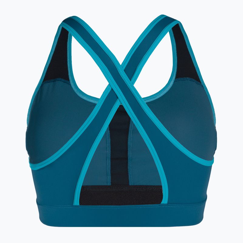 Biustonosz treningowy DYNAFIT Alpine Bra petrol 4