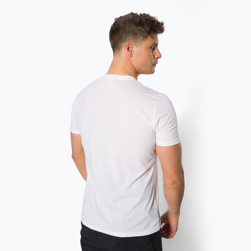 Koszulka trekkingowa męska Salewa Lines Graphic Dry optical white 3