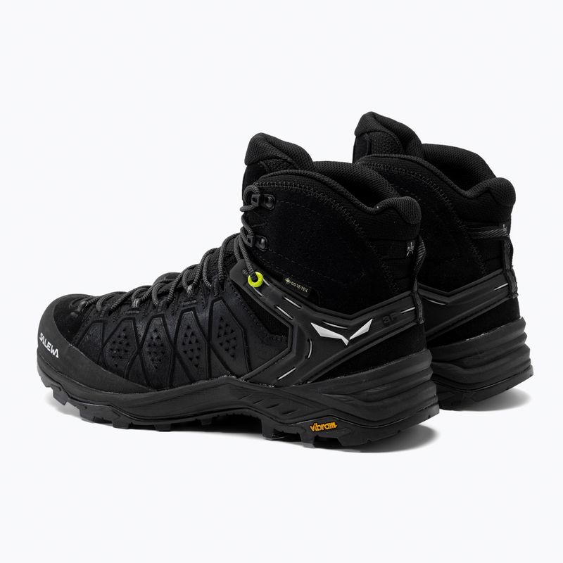 Buty trekkingowe męskie Salewa Alp Trainer 2 Mid GTX black/black 3