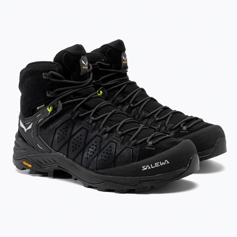 Buty trekkingowe męskie Salewa Alp Trainer 2 Mid GTX black/black 5