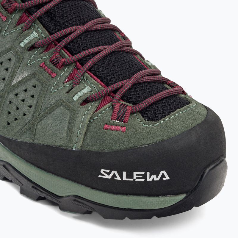 Buty trekkingowe damskie Salewa Alp Trainer 2 Mid GTX duck green/rhododendon 7