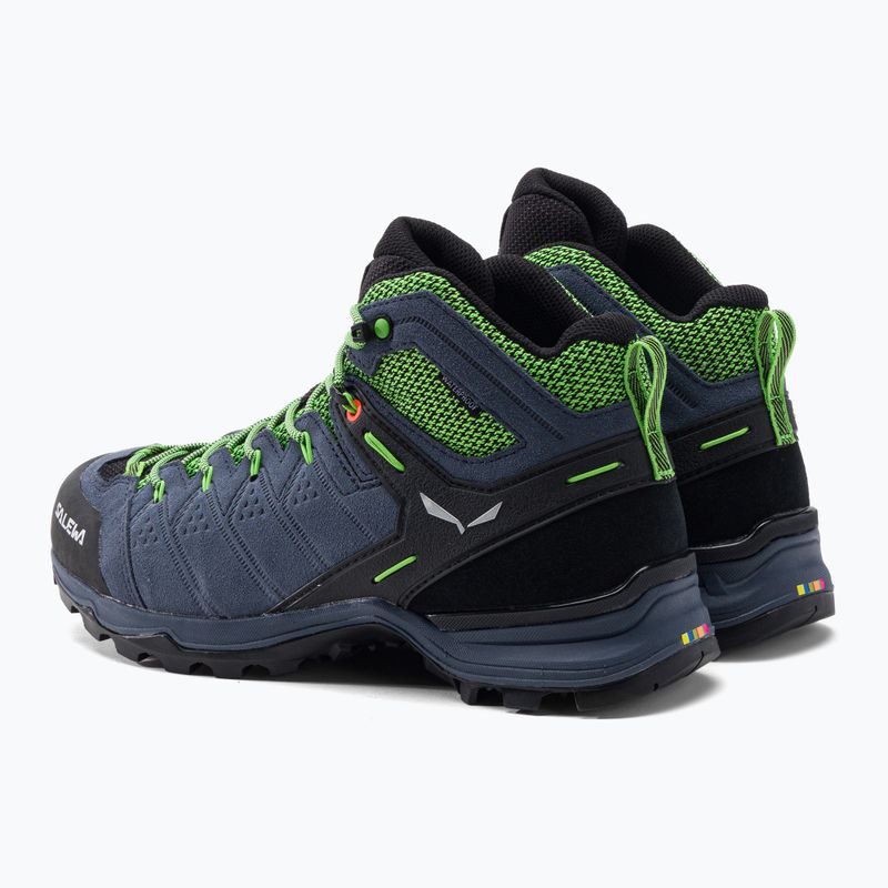 Buty trekkingowe męskie Salewa Alp Mate Mid WP ombre blue/pale frog 3