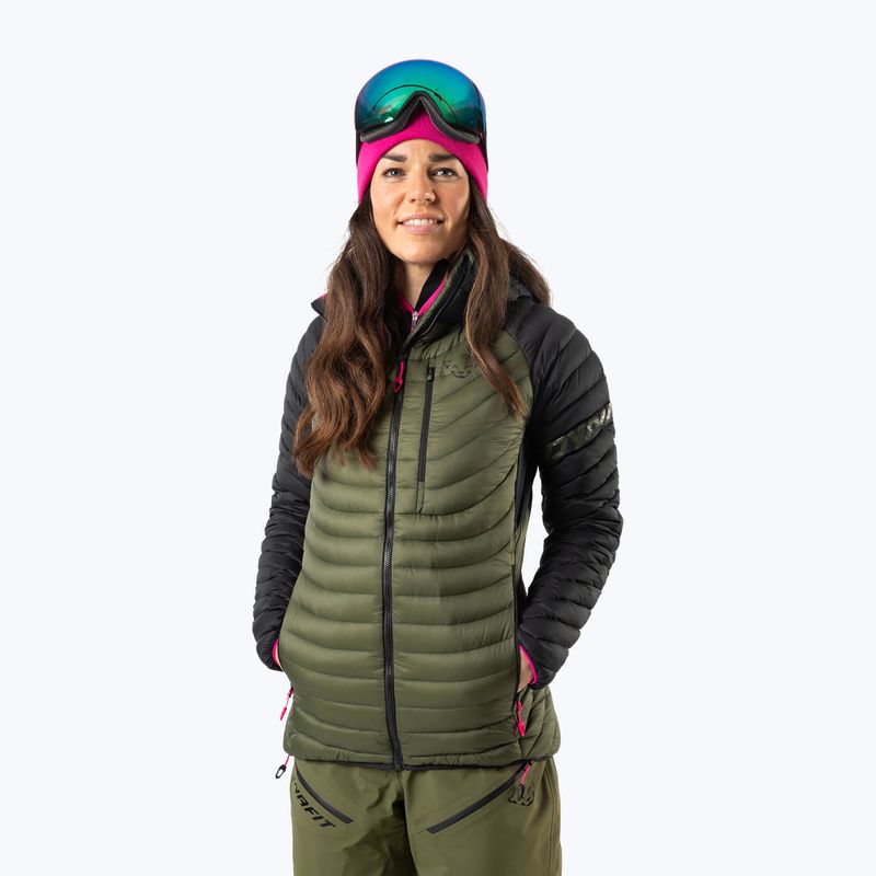 Kurtka puchowa damska DYNAFIT Radical Dwn RDS Hood winter moss 5