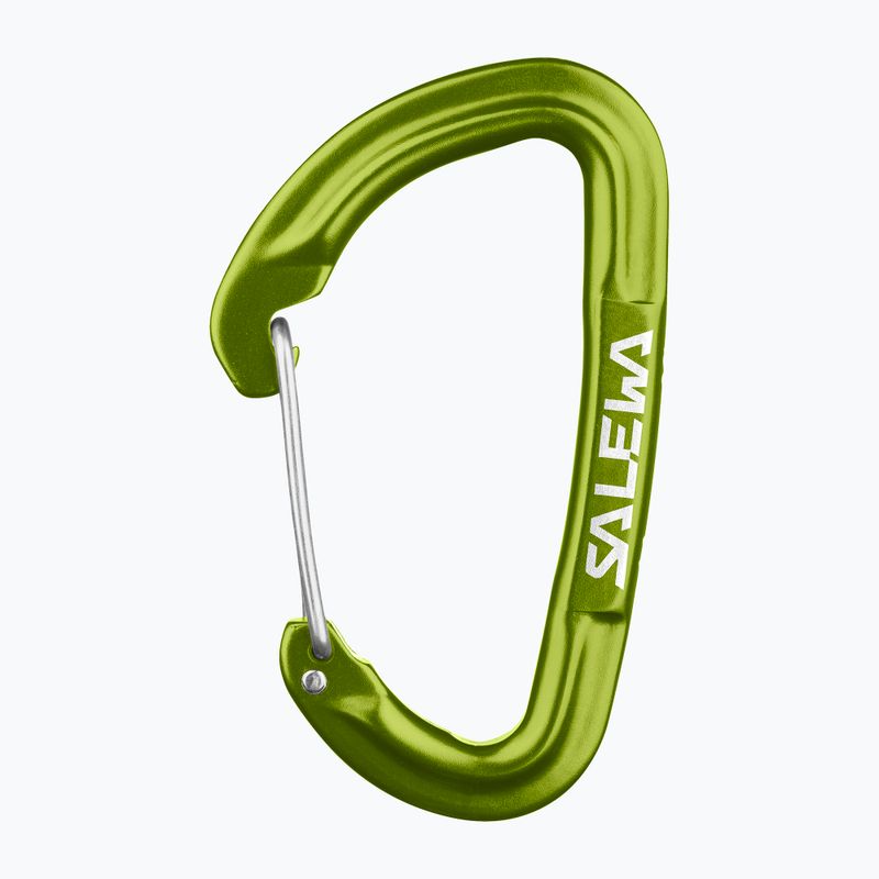 Karabinek Salewa Hot G3 Wire fluo green