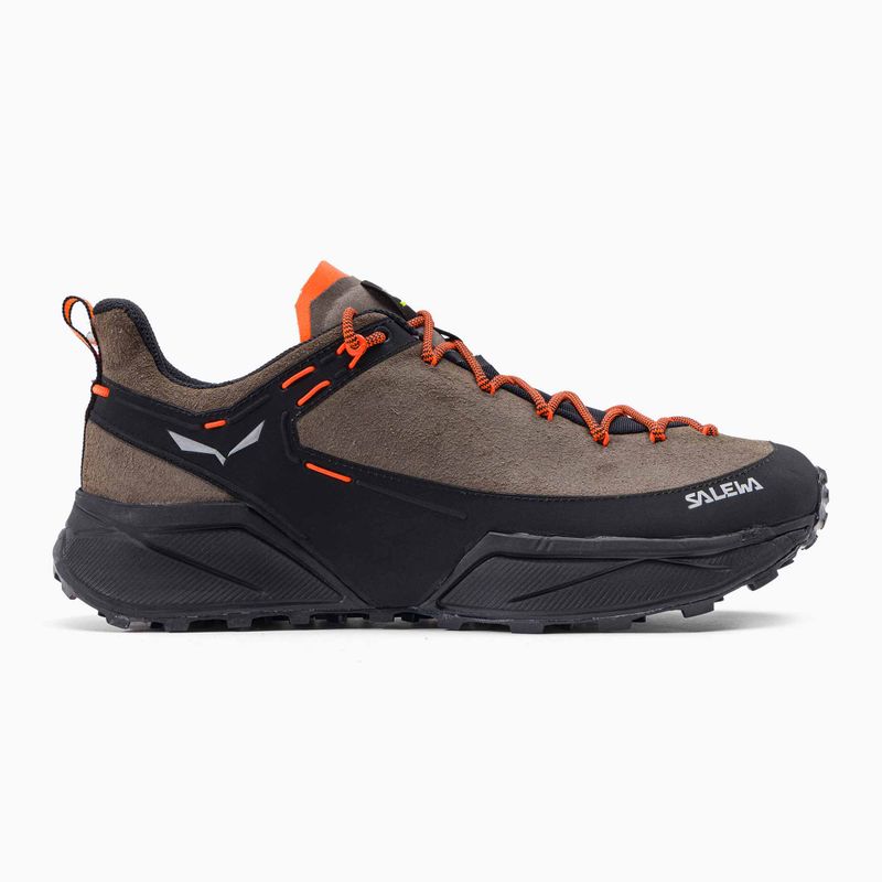 Buty trekkingowe  męskie Salewa Dropline Leather bungee cord/black 2