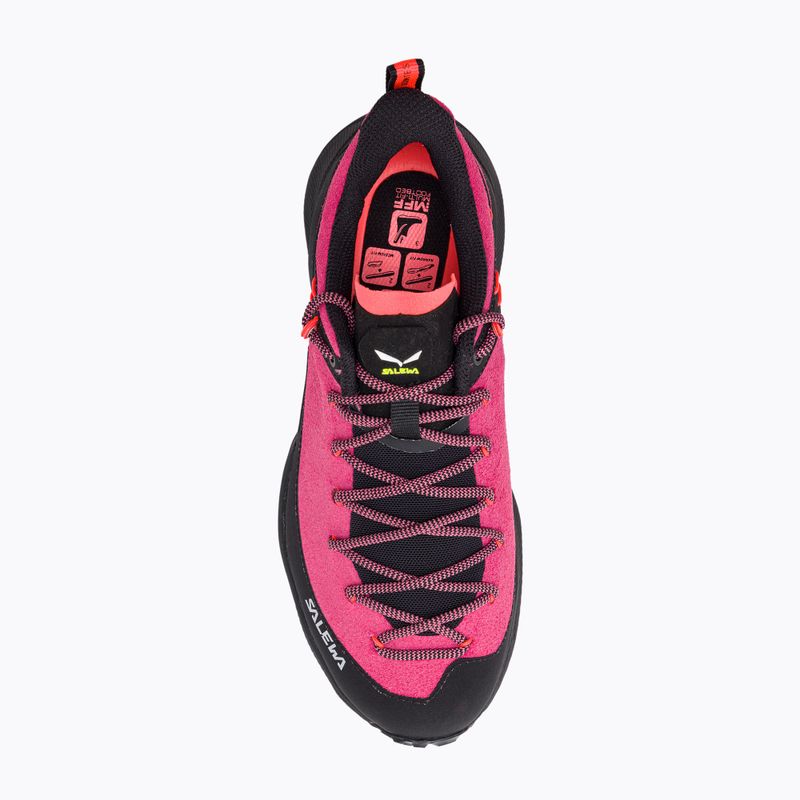 Buty trekkingowe  damskie Salewa Dropline Leather mauvemood/black 6