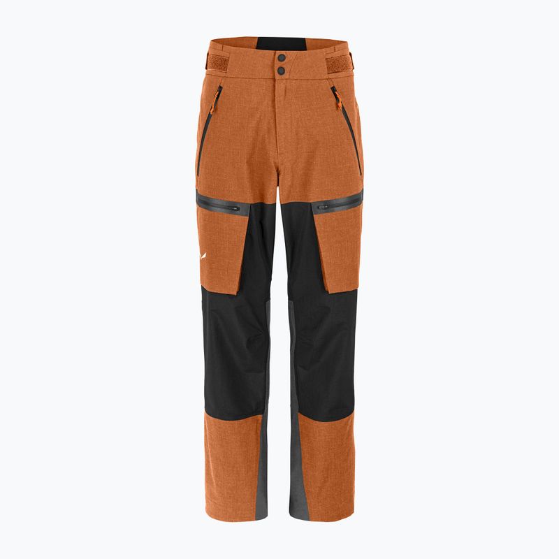 Spodnie z membraną męskie Salewa Sella 3L PTXR autumnal/black out 5