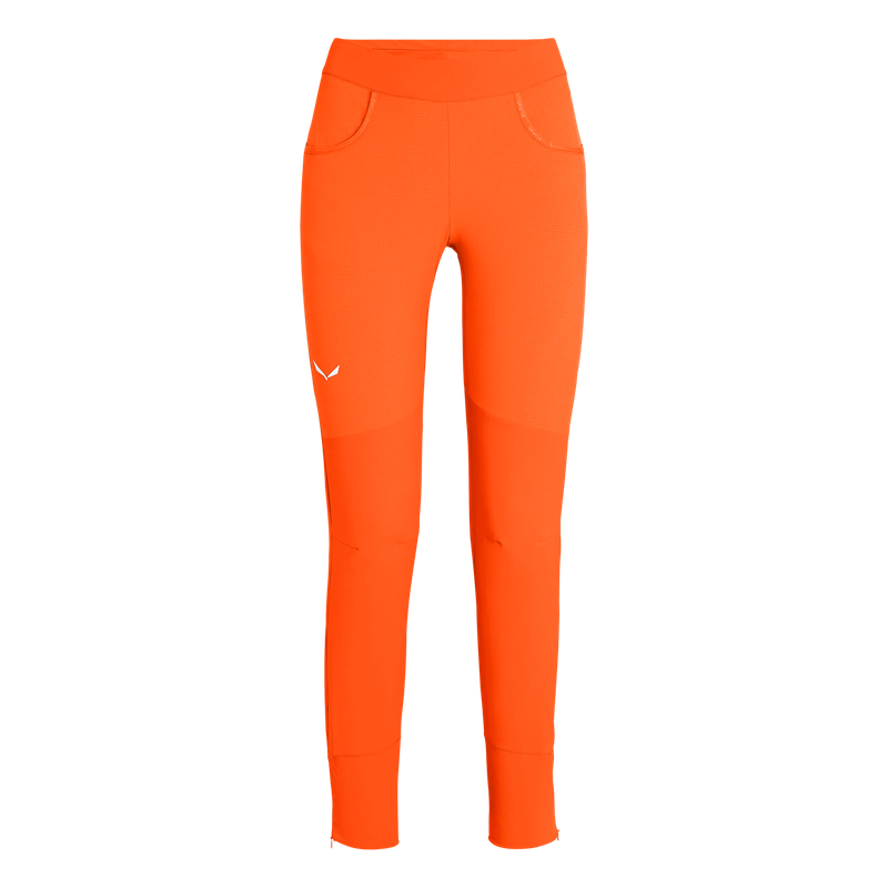Legginsy damskie Salewa Agner DST red orange