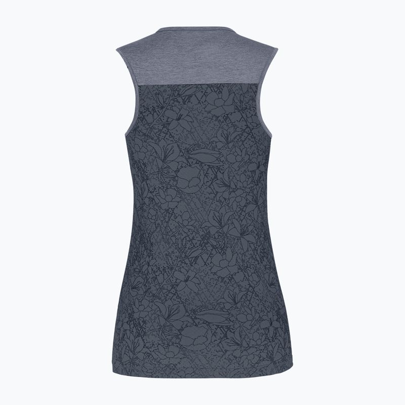Koszulka trekkingowa damska Salewa Puez Graphic Dry Tank black out melange 9