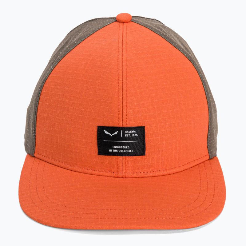 Czapka z daszkiem Salewa Hemp Flex z daszkiem red/orange 4