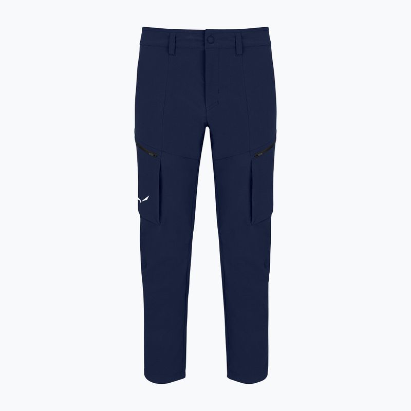 Spodnie softshell męskie Salewa Puez DST Cargo navy blazer 5