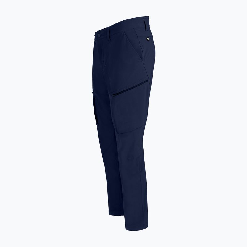 Spodnie softshell męskie Salewa Puez DST Cargo navy blazer 6
