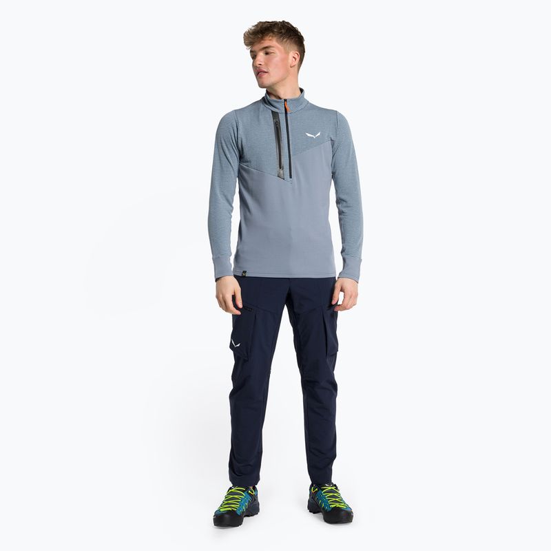Spodnie softshell męskie Salewa Puez DST Cargo navy blazer 2