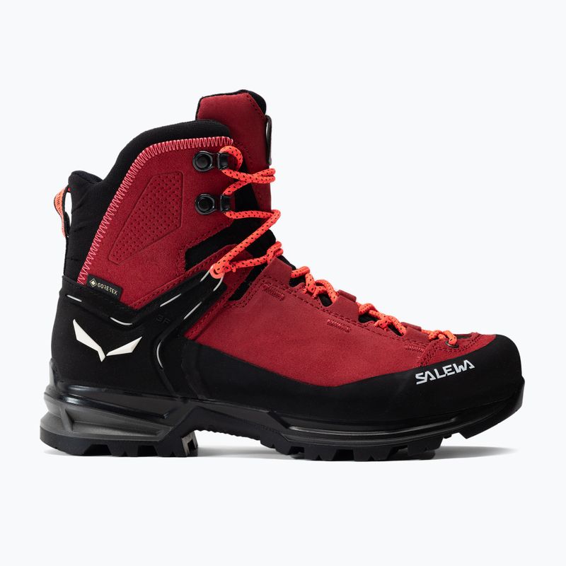 Buty trekkingowe damskie Salewa MTN Trainer 2 Mid GTX red dahlia/black 2