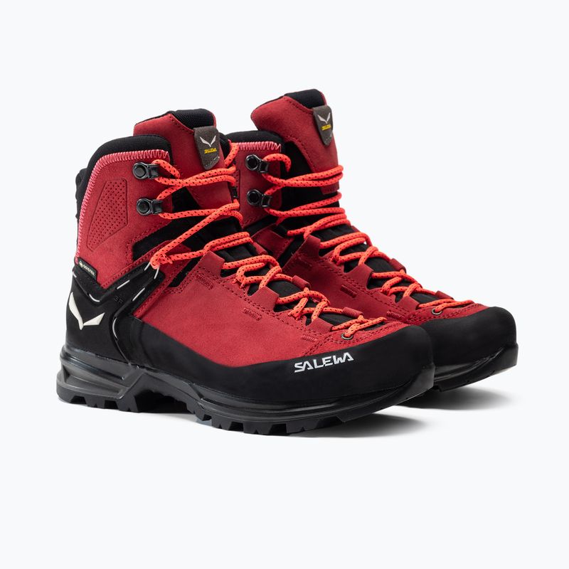 Buty trekkingowe damskie Salewa MTN Trainer 2 Mid GTX red dahlia/black 5