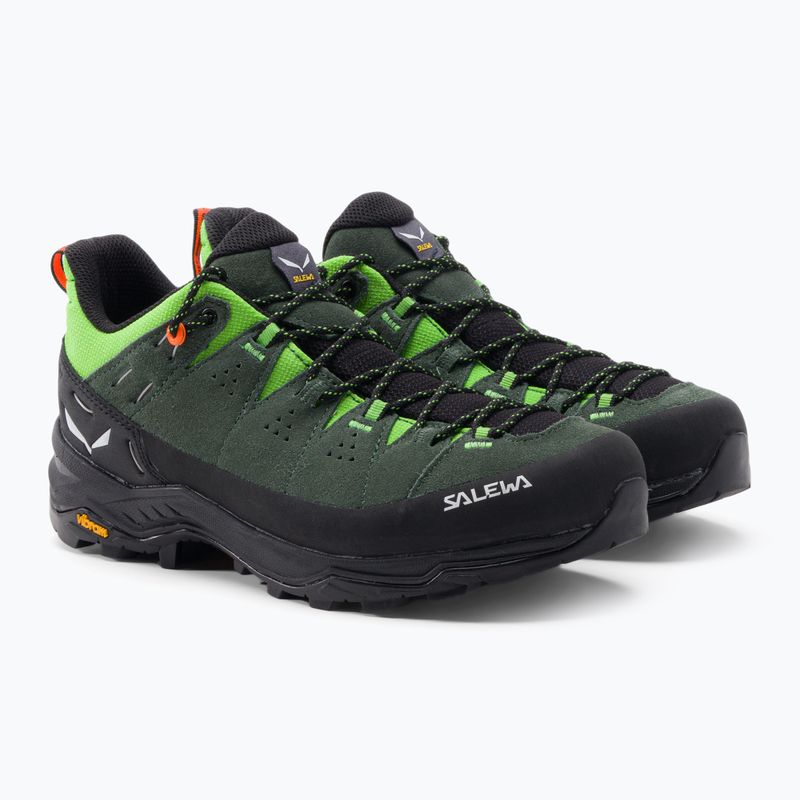 Buty trekkingowe męskie Salewa Alp Trainer 2 raw green/black 5