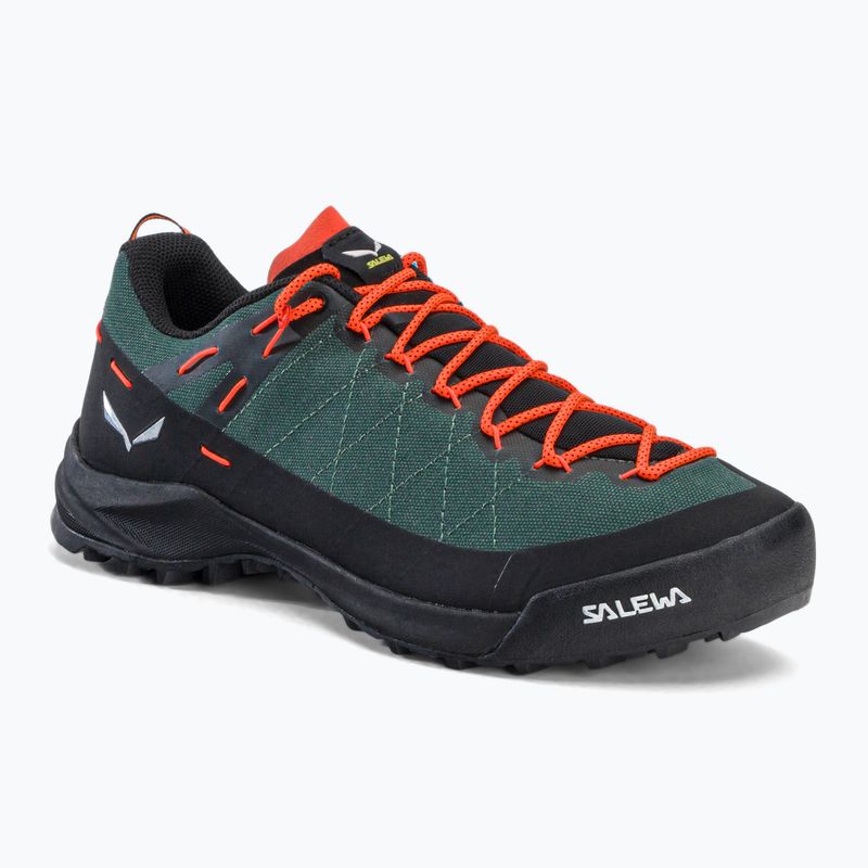 Buty trekkingowe  męskie Salewa Wildfire Canvas raw green/black