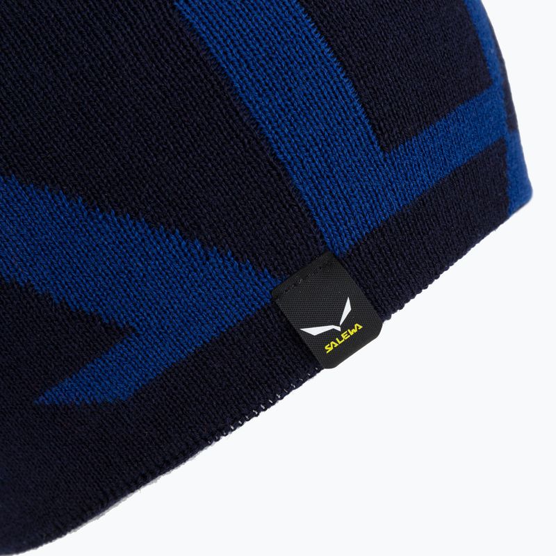 Czapka zimowa Salewa Antelao 2 Reversible Wool navy blazer/blue depths 3