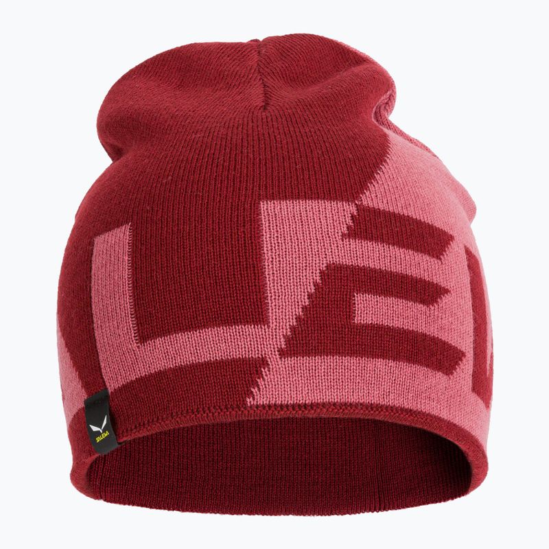 Czapka zimowa Salewa Antelao 2 Reversible Wool syrah/mauvemood 2