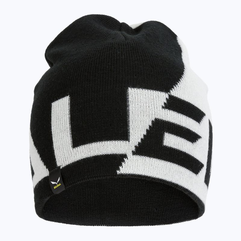 Czapka zimowa Salewa Antelao 2 Reversible Wool black out/white 2