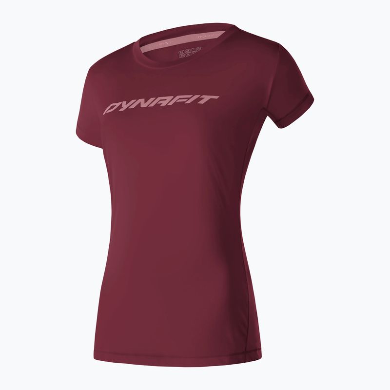 Koszulka trekkingowa damska DYNAFIT Traverse 2 beet red 2