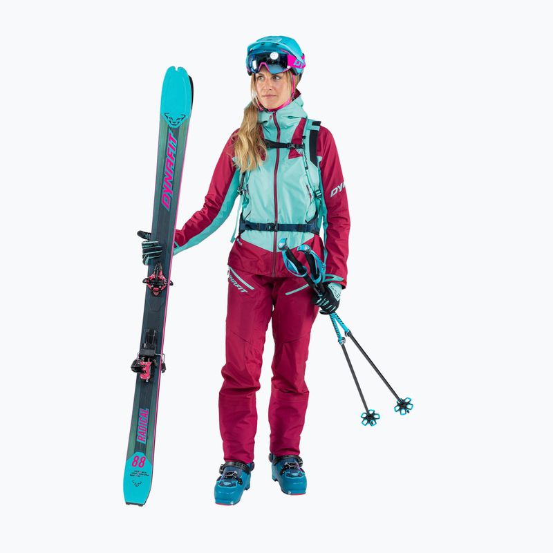 Spodnie skiturowe damskie DYNAFIT Radical 2 GTX beet red