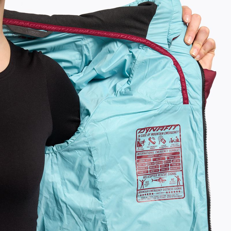 Kurtka damska DYNAFIT Radical 3 PRL Hood beet red 9