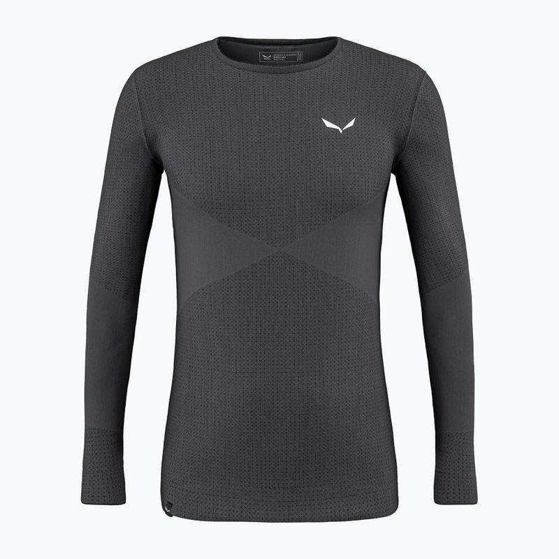 Bluza termoaktywna męska Salewa Zebru Med Warm AMR onyx