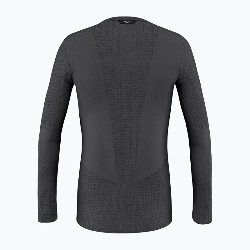 Bluza termoaktywna męska Salewa Zebru Med Warm AMR onyx 2