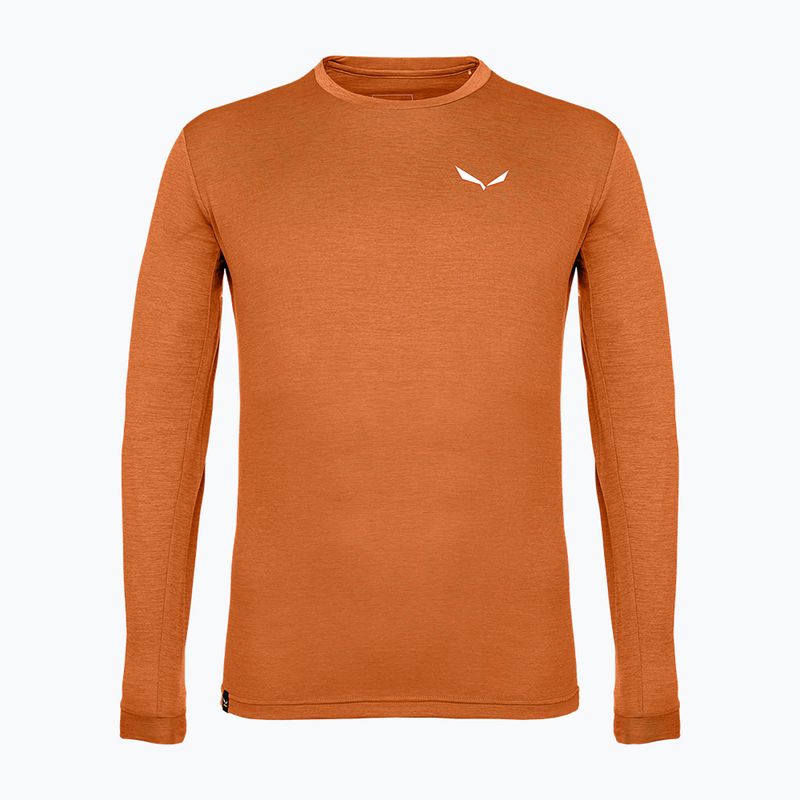 Longsleeve trekkingowy męski Salewa Puez Melange Dry autumnal melange 4