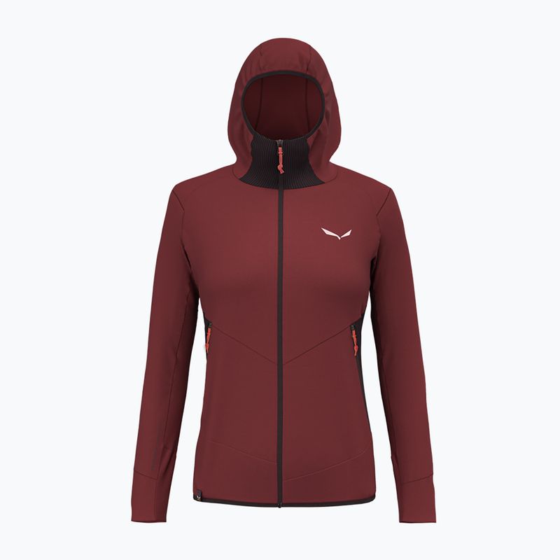 Bluza trekkingowa damska Salewa Lavaredo Hemp Hooded syrah 8