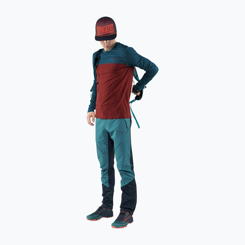 Longsleeve trekkingowy męski DYNAFIT Traverse S-Tech syrah