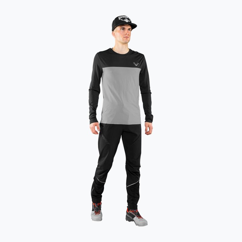 Longsleeve trekkingowy męski DYNAFIT Traverse S-Tech black out alloy