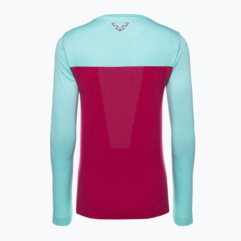 Longsleeve trekkingowy damski DYNAFIT Traverse S-Tech beet red 2