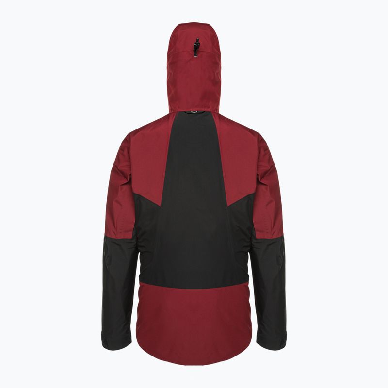 Kurtka przeciwdeszczowa damska Salewa Puez GTX 2L syrah/black out 5