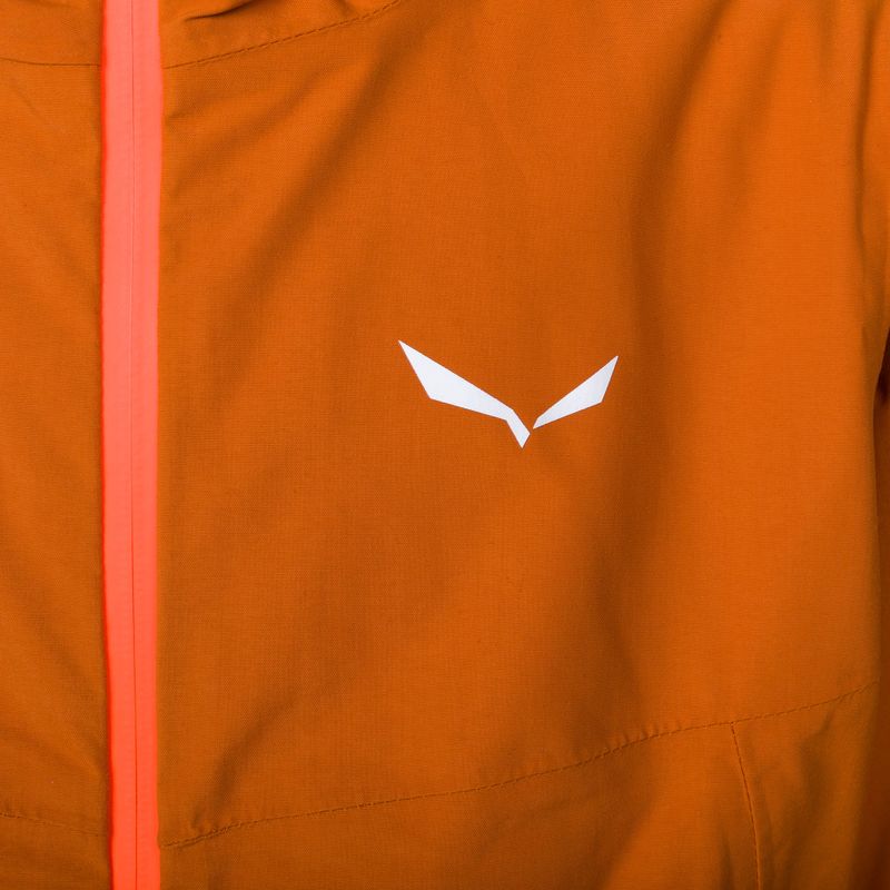 Kurtka narciarska dziecięca Salewa Sella PTX/TWR autumnal/fluo orange 6