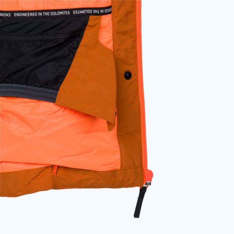 Kurtka narciarska dziecięca Salewa Sella PTX/TWR autumnal/fluo orange 9
