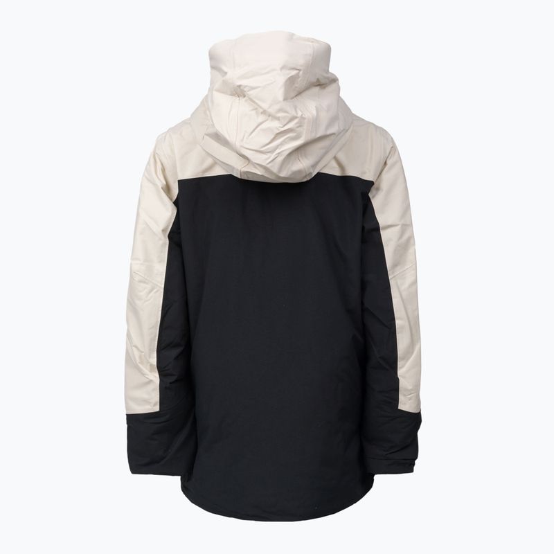 Kurtka narciarska dziecięca Salewa Sella PTX/TWR oatmeal/black out/fluo coral 4