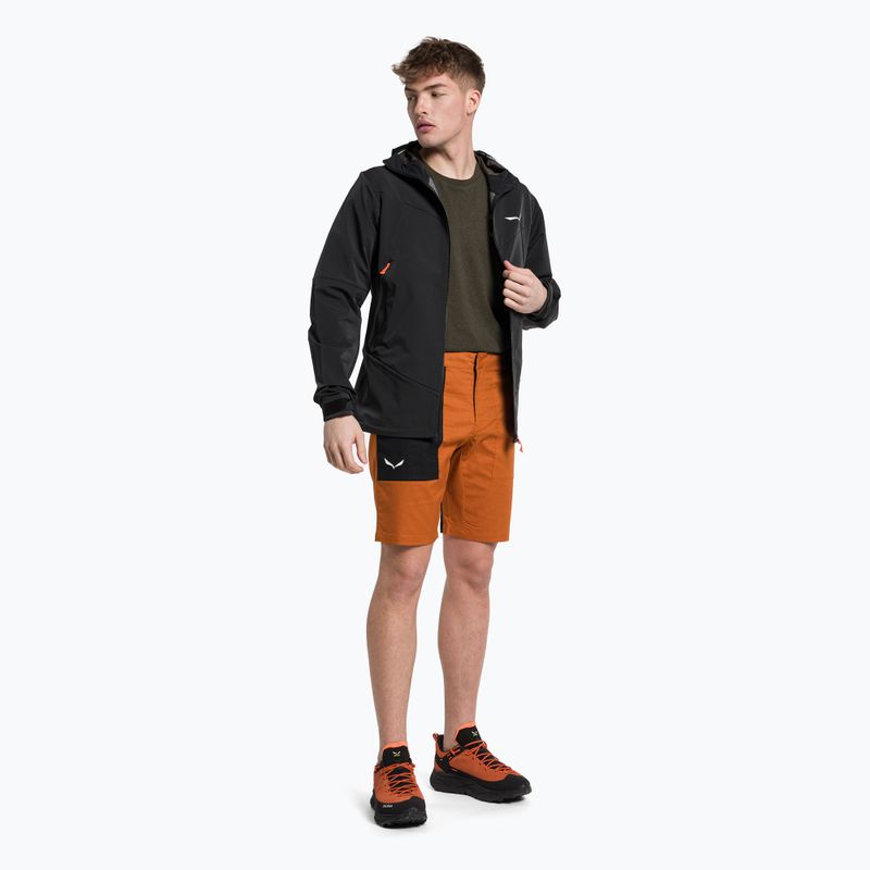 Kurtka softshell męska Salewa Sella DST black out 2