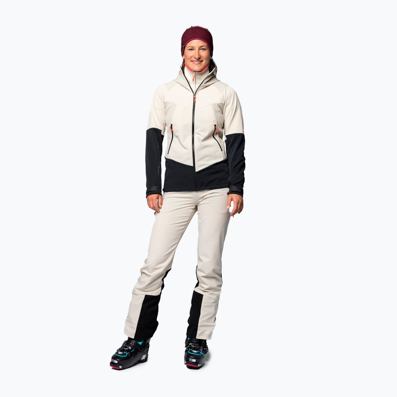 Kurtka softshell damska Salewa Sella DST oatmeal/black out