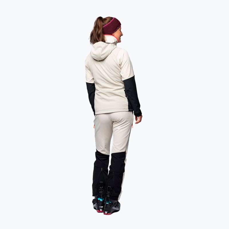 Kurtka softshell damska Salewa Sella DST oatmeal/black out 2