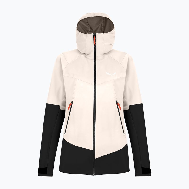 Kurtka softshell damska Salewa Sella DST oatmeal/black out 7